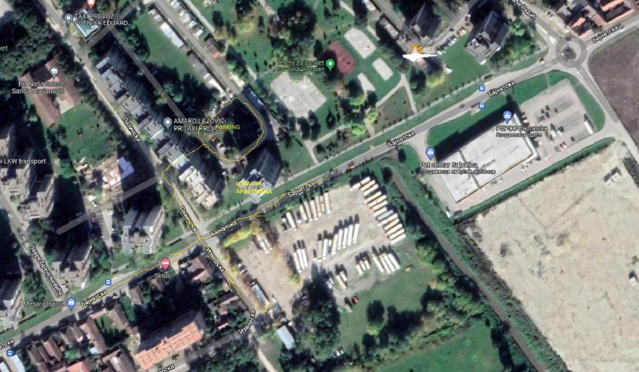 Apartman Radakovic Subotica Dış mekan fotoğraf