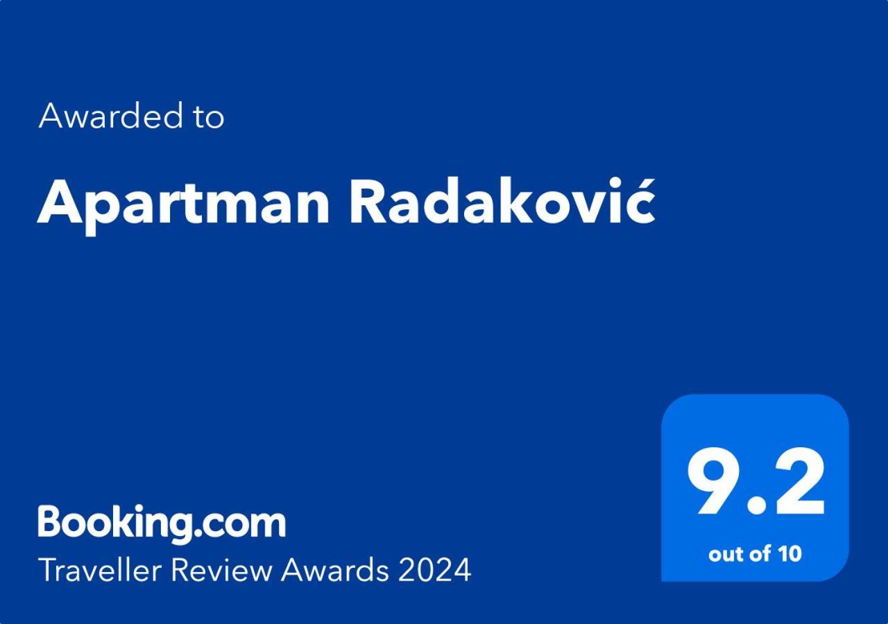 Apartman Radakovic Subotica Dış mekan fotoğraf